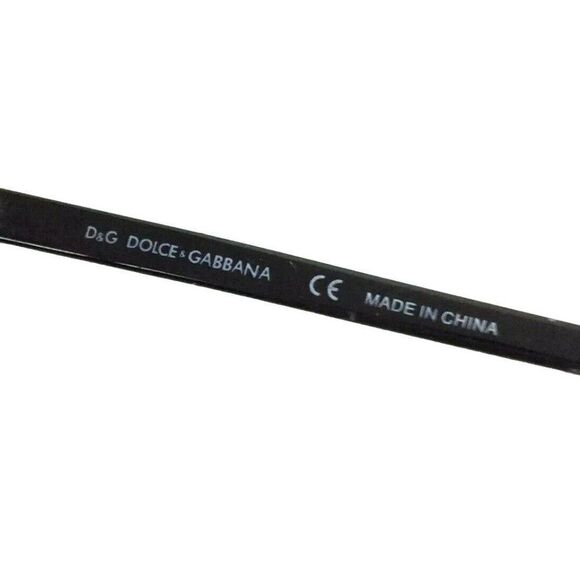 Dolce and Gabbana Glasses Eyeglass Frames 5012 Black Metal Rectangle 49 16 135 - Picture 9 of 9
